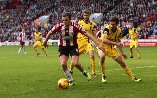 IN THE FRAME: Sheffield United's James Wallace. Picture: Martyn Harrison.