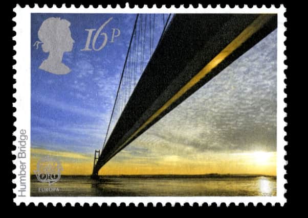 The Humber Bridge is one of many iconic Yorkshire images to appear on Special Stamps