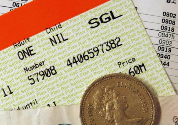 Rail fare increases come into force today