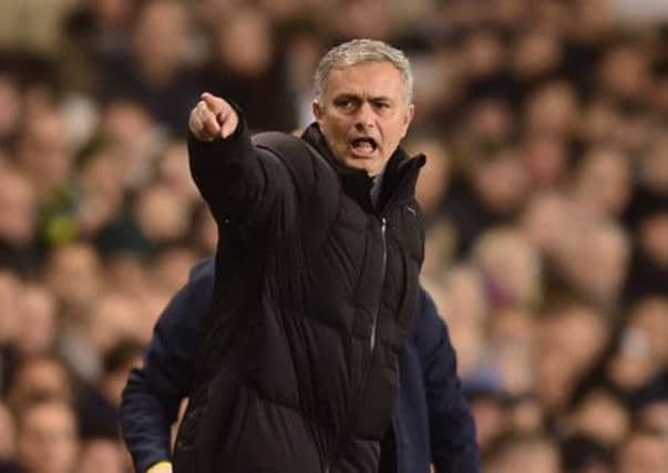 NOT HAPPY: Chelsea manager Jose Mourinho.