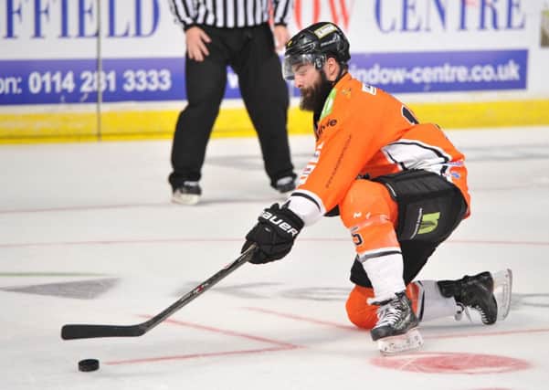 Sheffield Steelers' Mathieu Roy. Picture: Dean Woolley.