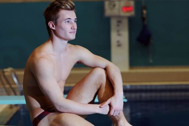 Diver Jack Laugher pictured at the John Charles Aquatics Centre, Leeds.
 (
Picture : Jonathan Gawthorpe)