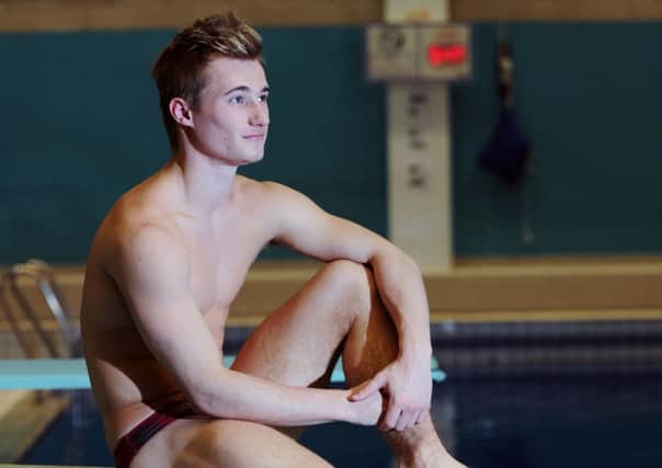 Diver Jack Laugher pictured at the John Charles Aquatics Centre, Leeds.
 (
Picture : Jonathan Gawthorpe)
