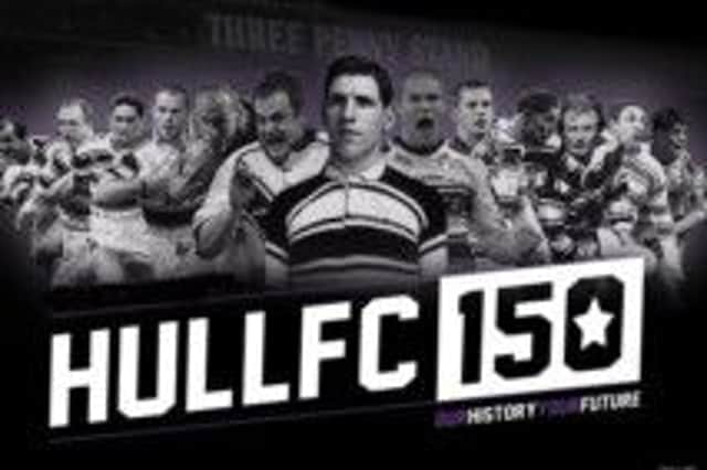MAGIC MEMORIES: The poster designed to mark Hull FC's 150th year.