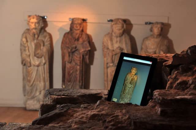 Statues from St Mary's Abbey are among thousands of artifacts which have been photographed and available to view online

Picture: Tony Johnson