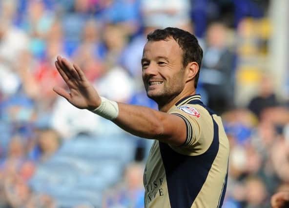 FAREWELL: Noel Hunt yesterday brought about a premature end to his time at Leeds United.