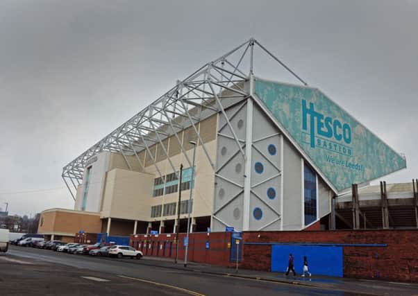 Elland Road Stadium, home of Leeds United. Picture by Tony Johnson