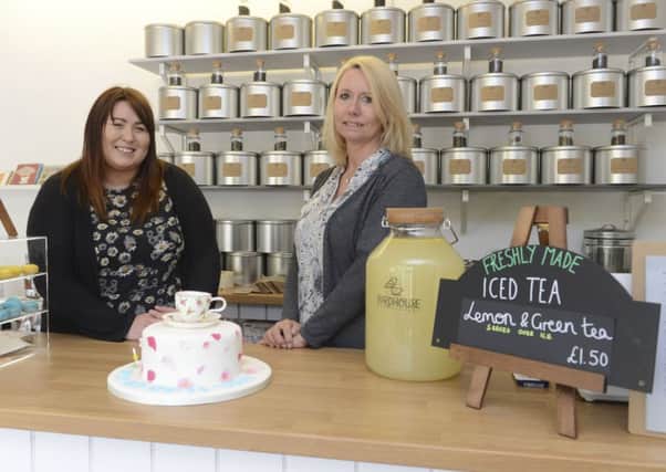 Rebecca and Julie English at the Birdhouse Tea Company in Nether Edge.