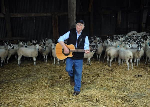 Singing farmer Tony Richards
