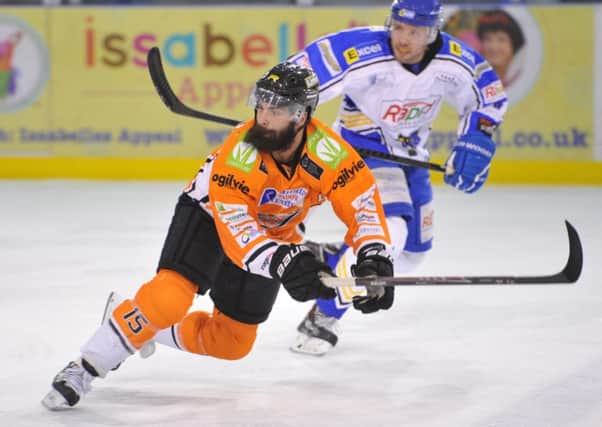 ON THE MEND: Sheffield Steelers are hoping leading points scorer Mathieu Roy will e fit enough to face Nottingham. Picture: Dean Woolley.