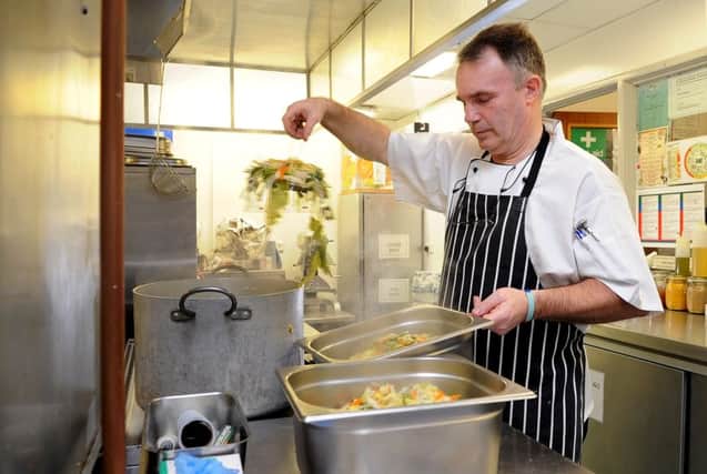 Tony Mulgrew, school catering manager for Ravenscliffe High School in Halifax