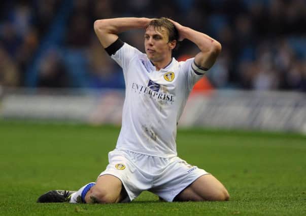 TARGET: Leeds United's Stephen Warnock is attracting interest from Championship rivals. Picture: Bruce Rollinson.