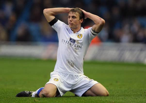 Stephen Warnock seems all set to leave Leeds United to join Championship rivals and promotion chasers Derby County (Picture: Bruce Rollinson).
