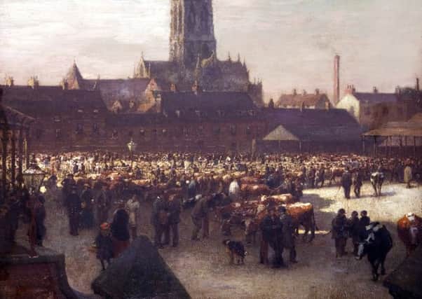 Three centuries of Doncaster history on display at Museum  Doncaster Museum and Art Gallery is to open a new display, featuring works of art chronicling 300 years of local history.  DD - Crawshaw Cattle Market