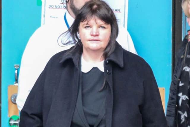 Picture shows Kathleen Kilic appearing at Leeds Crown Court.