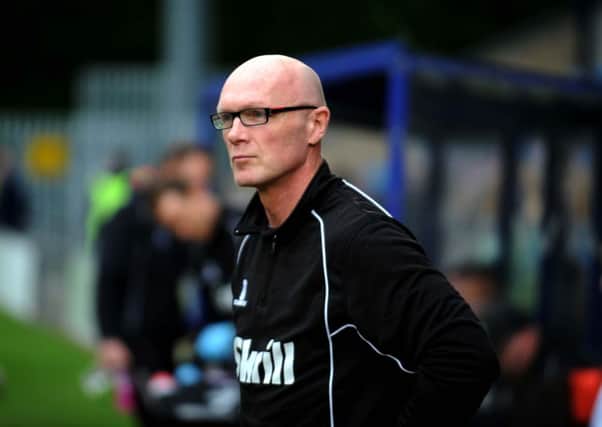 Halifax manager Neil Aspin