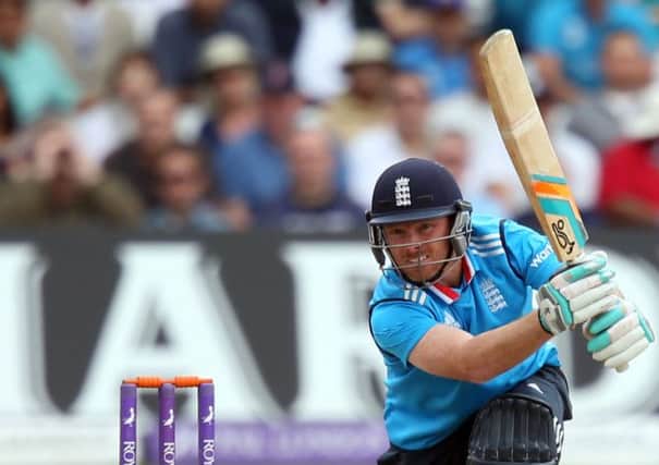 England's Ian Bell in action.
