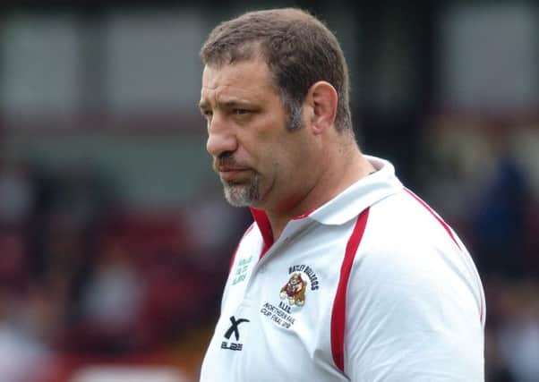 Karl Harrison jumped at the opportunity to return to the full-time game when he was asked to work as James Lowess assistant at Bradford Bulls (Picture: Jonathan Gawthorpe).