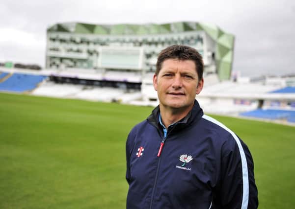 Yorkshire's director of cricket Martyn Moxon (Picture: Vaughn Ridley.SWPIX.COM).