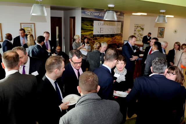 Networking at The Yorkshire Post Business Club