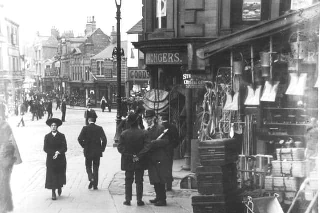 Market Hill, Barnsley in 1900