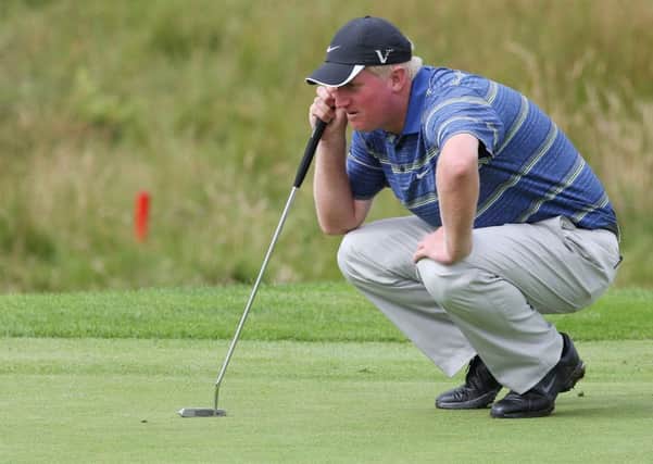 Richard Finch missed the cut in Abu Dhabi by two shots.