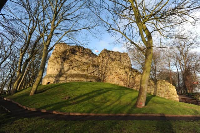 Ian Downes is curator of Pontefract Castle. It's the 800th anniversary of the Magna Carta, and Pontefract is holding celebrations throughout the year.  Pictures by Bruce Rollinson.
