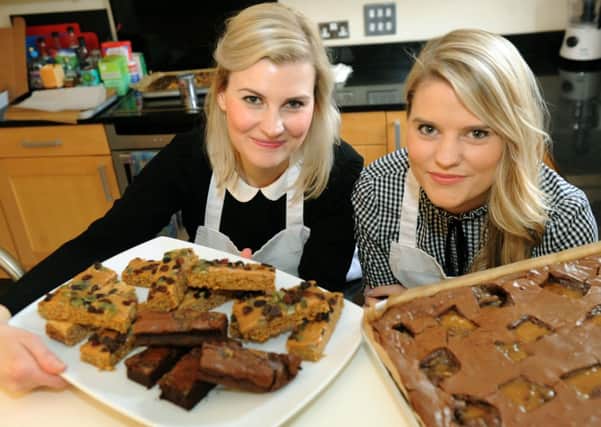 20/1/15  Sisters  Jane (left) and Lucy Batham who have started  Tarte and Berry  an Artisan cakes and desserts business in York (GL1004/61b)