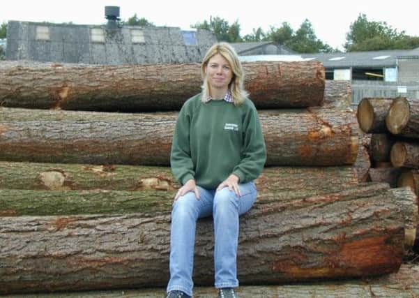 Emma Woods, who came to the rescue of Duncombe Sawmill.