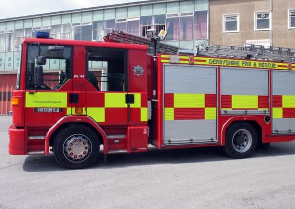 Derbyshire fire service.