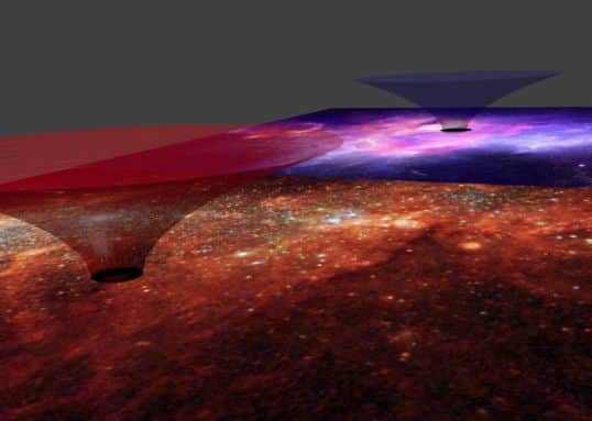 A giant wormhole - a gateway in space-time - that may exist at the centre of our galaxy, the Milky Way, scientists believe.