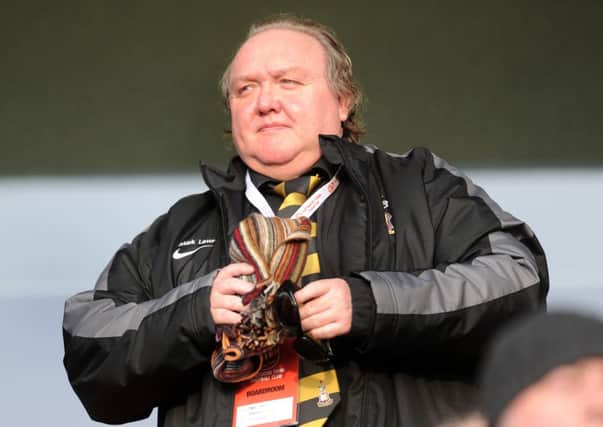 Bradford City's Chairman Mark Lawn.