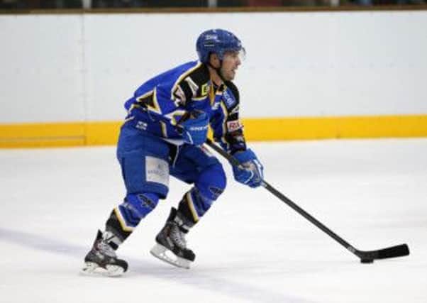 Two goals from Carl Lauzon couldn't prevent a 4-3 defeat for Hull Stingrays in Edinburgh on Sunday. Picture: Arthur Foster.