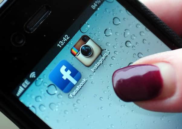 Instagram and Facebook were unavailable for UK users.