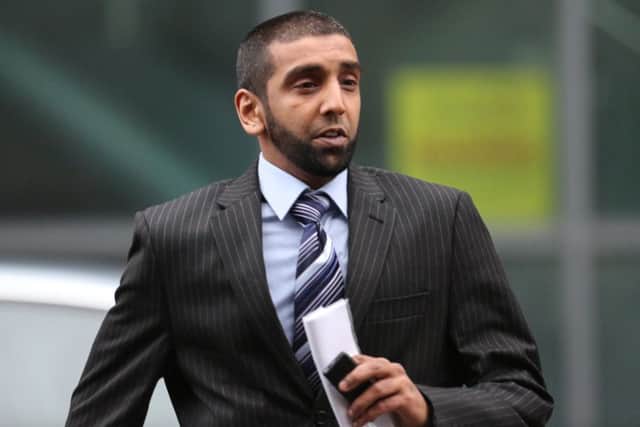 Naseeb Ellahi arriving at Sheffield Crown Court. Picture: Ross Parry Agency