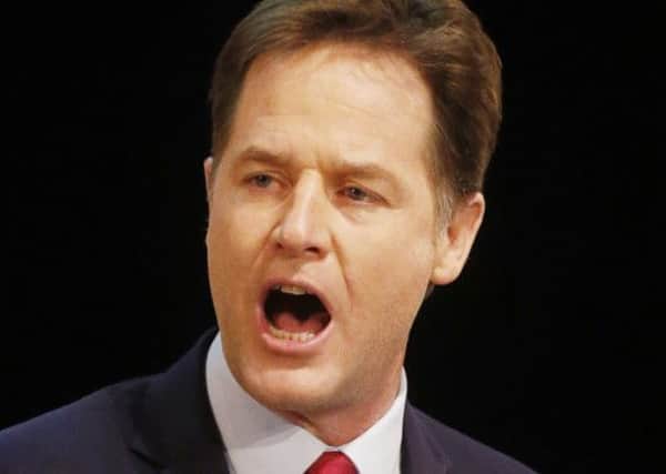 Deputy Prime Minister Nick Clegg is arguing there should be no preconditions.