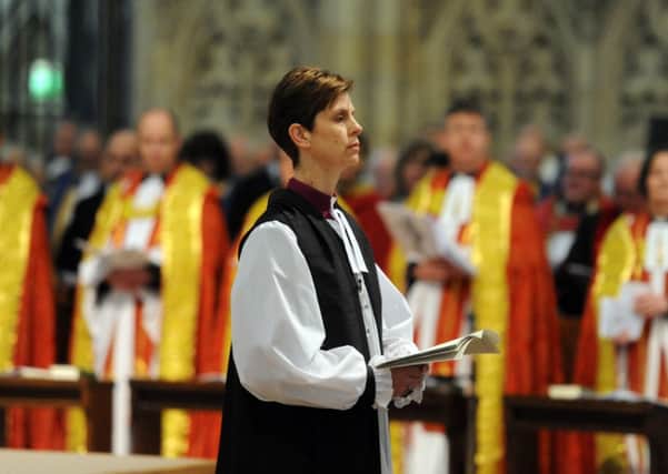 The Rt Rev Libby Lane last week became the first woman bishop in England; she was consecrated at York Minster.