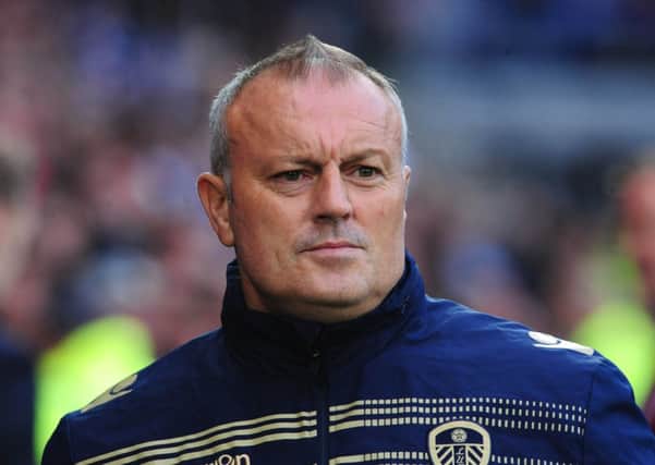 Leeds United's new head coach Neil Redfearn.