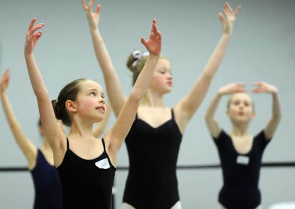 Young ballet stars are pictured in action at Northern Ballet, Leeds