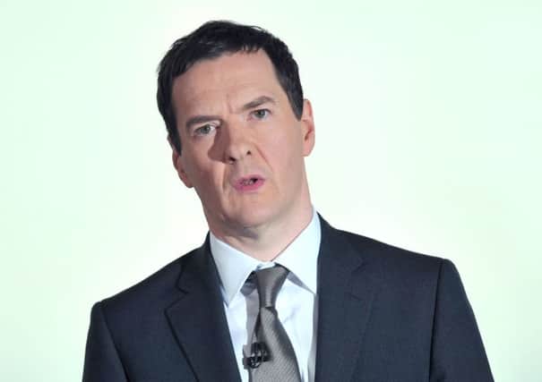Chancellor George Osborne.
