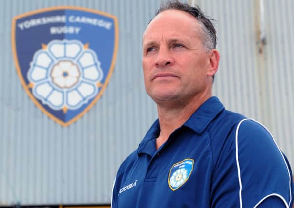 Gary Mercer's departure from Yorkshire Carnegie has been confirmed.