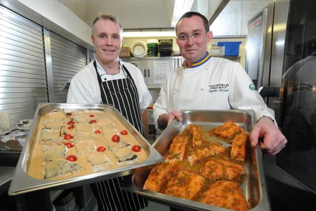 Tony Mulgrew and Lyndon McLoed have joined forces to share ideas about their innovative approach to school food