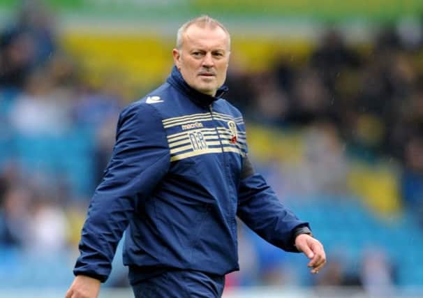 Leeds head coach Neil Redfearn.