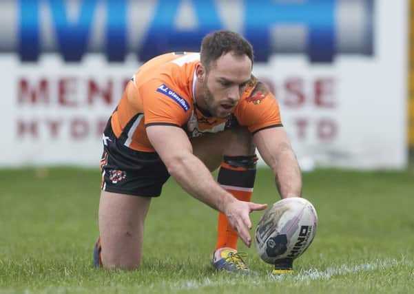 Luke Gale, one of six debutants for Castleford this weekend.