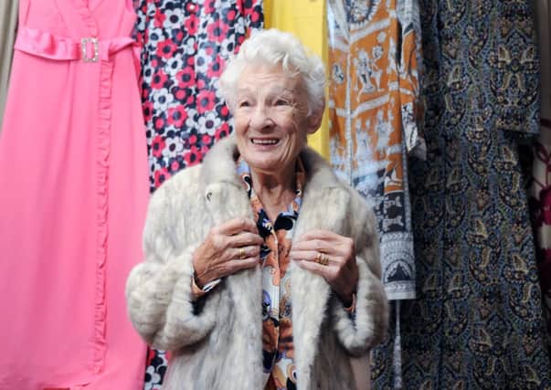 A sale of vintage clothes owned by 85-year-old Audrey Watson is under the hammer
