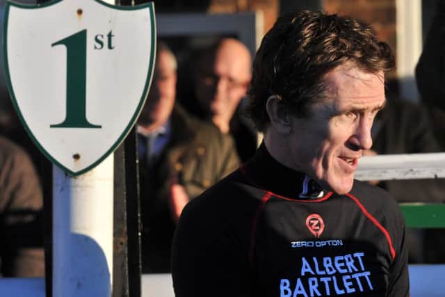 AP McCoy  at the First February meeting, Catterick