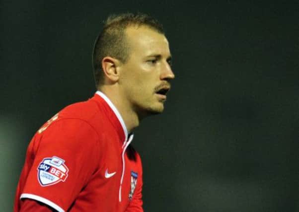 York City's Luke Summerfield could be out for up to a month (Picture: Tony Johnson).