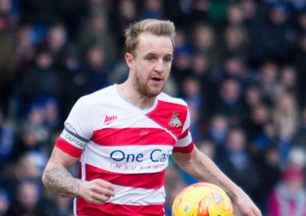 Doncaster Rovers' James Coppinger is suffering with a muscle strain (Picture: James Williamson).