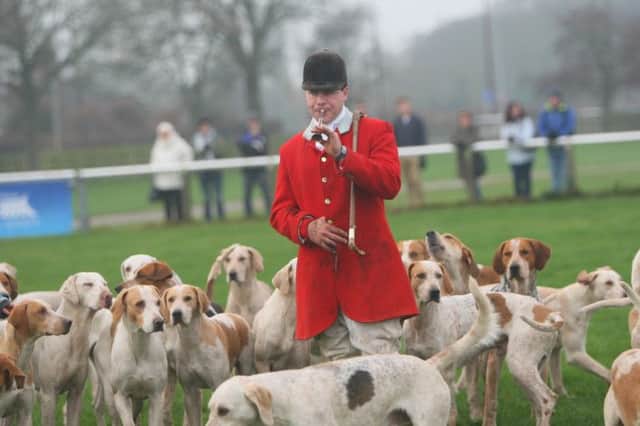 The traditional Middleton Hunt meet at the Driffield Showground