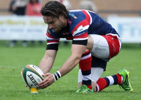 Dougie Flockhart scored 20 points for Doncaster Knights against Cornish Pirates.